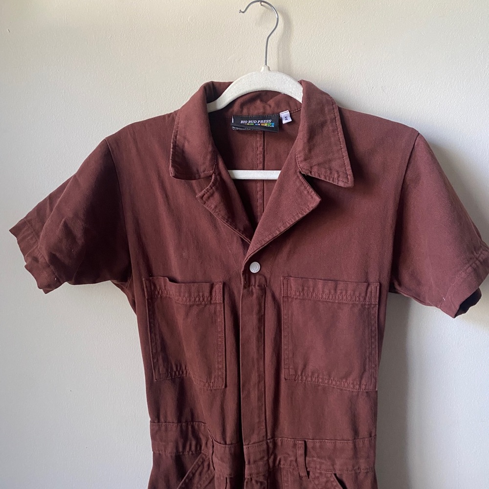 Maroon big bud press jumper